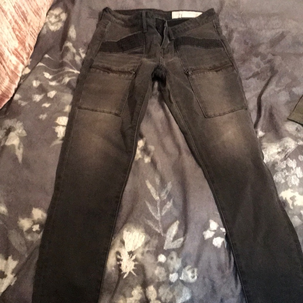 Grey jeans
